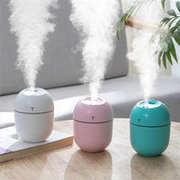Aromatherapy humidifier with LED night lamp