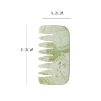 Health and beauty scrapers tool Guasha in light green color