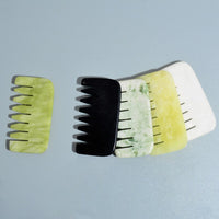 Health and beauty scrapers tool Guasha in light green color
