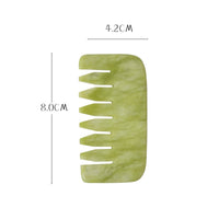 Health and beauty scrapers tool Guasha in light green color