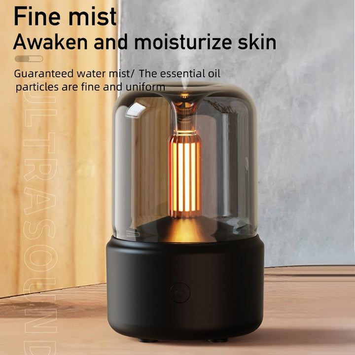 Ambient lighting with mist maker
