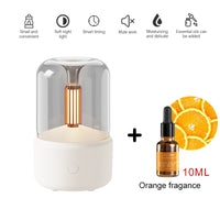 Ambient lighting with mist maker