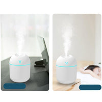 Aromatherapy humidifier with LED night lamp