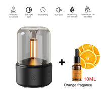 Ambient lighting with mist maker