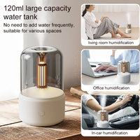 Ambient lighting with mist maker