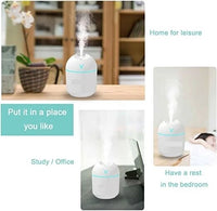 Aromatherapy humidifier with LED night lamp