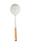 Silicone kitchen set with wooden handle