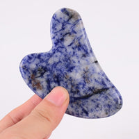 Sodalite Shoulder Neck Massager & Sawtooth Face Roller