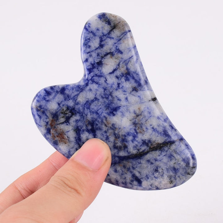 Sodalite Shoulder Neck Massager & Sawtooth Face Roller