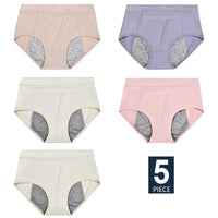 Leakproof Menstrual Period Panties - Various Colors