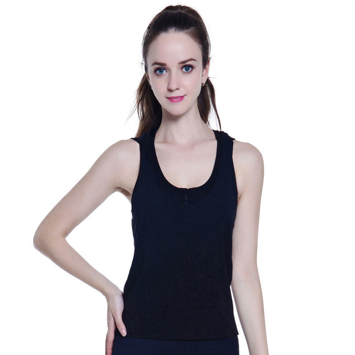 Women Candy Color Hooded Camisole