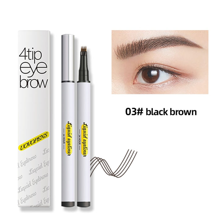 Long-Lasting Waterproof Eyebrow Pencil