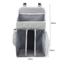 Baby crib hanging storage bag diaper nappy organizer