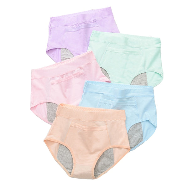 Leakproof Menstrual Period Panties - Various Colors