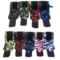 Close-up of the Crossfit sport wristbands