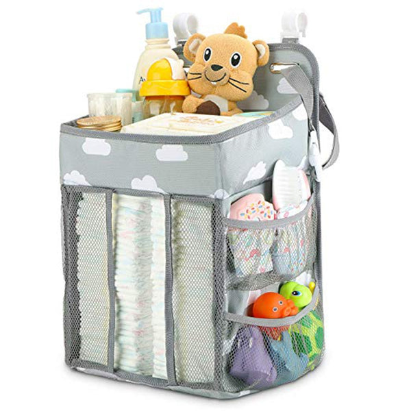 Polyester/cotton diaper bag for baby essentials