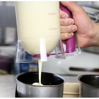 Cream Dispenser Cake Mix Jug - Detail Close-up