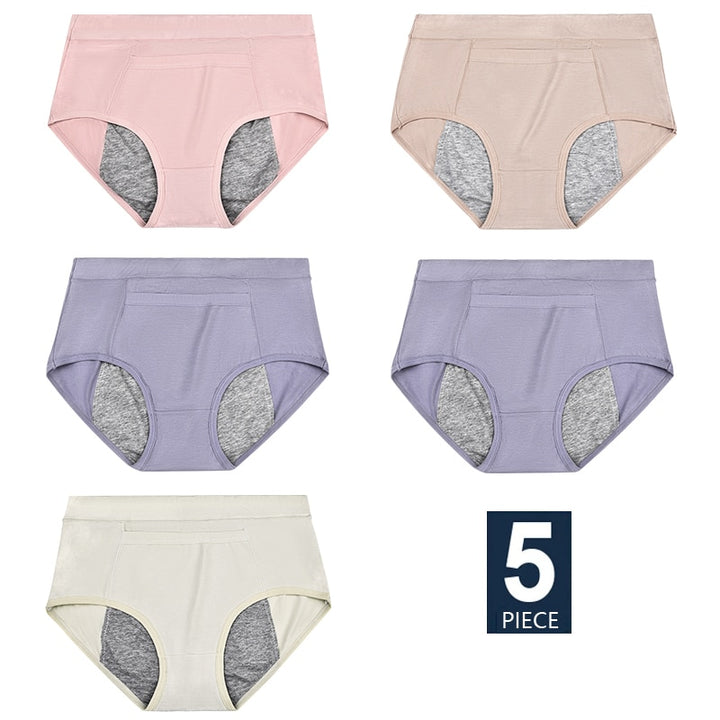 Leakproof Menstrual Period Panties - Various Colors
