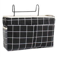 Foldable bedside organizer for baby crib