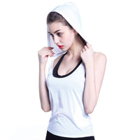 Women Candy Color Hooded Camisole