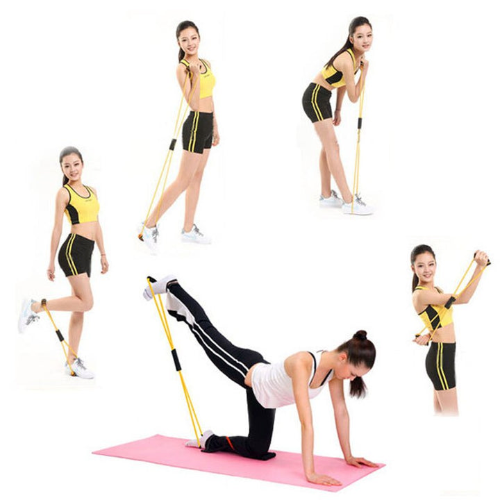 Light Figure 8 Ultra Toner Resistance Band Exercise Cords