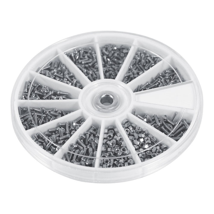 Assortment kit of small screws and nuts