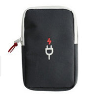 Electronics accessories storage carrying case