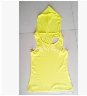 Women Candy Color Hooded Camisole