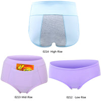Leakproof Menstrual Period Panties - Various Colors