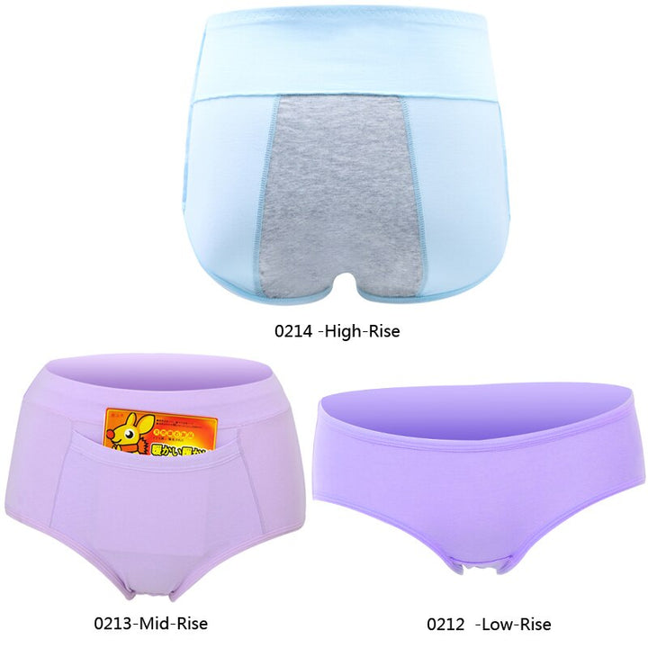 Leakproof Menstrual Period Panties - Various Colors