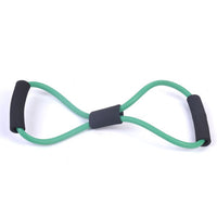 Light Figure 8 Ultra Toner Resistance Band Exercise Cords