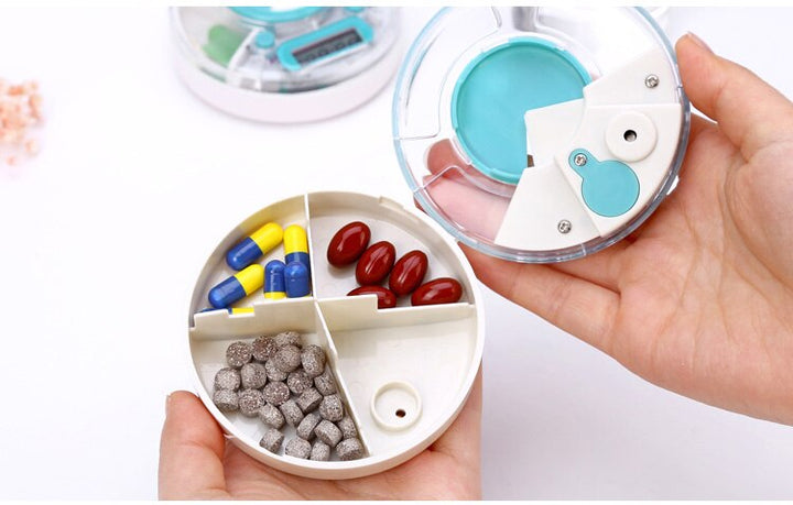 Smart timing pill case - Waterproof design