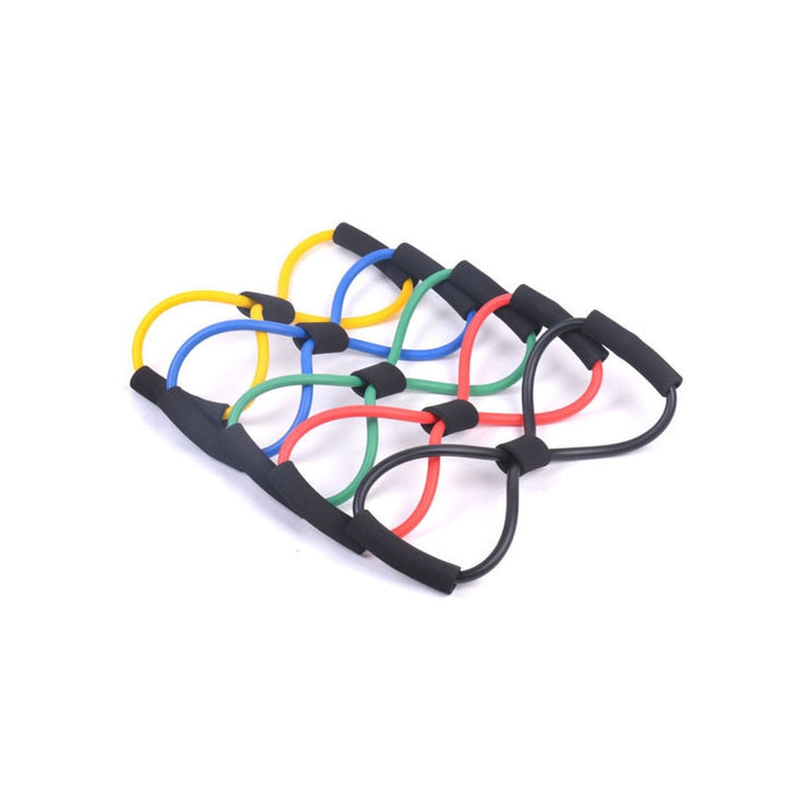 Light Figure 8 Ultra Toner Resistance Band Exercise Cords