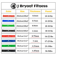 Resistance Bands Rubber Band Workout Fitness - Image 1
