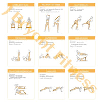 Resistance Bands Rubber Band Workout Fitness - Image 1