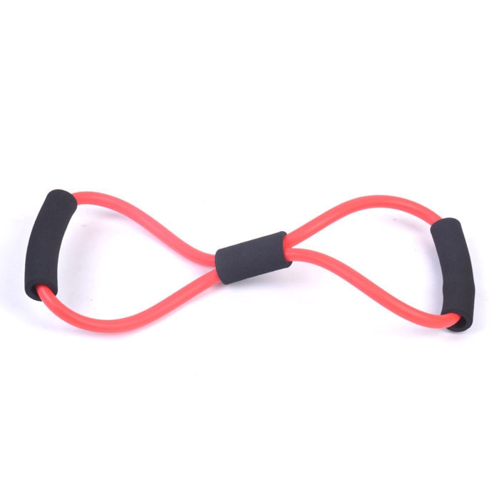 Light Figure 8 Ultra Toner Resistance Band Exercise Cords
