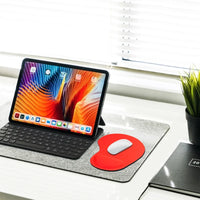 SeynLi Mouse Pad with Wrist Rest PC Laptop Mouse Mat Pad Soft Wrist Cushion Mousepad For Gamer Wristband Comfortable Mice Pad