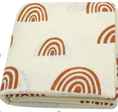 Portable baby crib bed in nursery setting