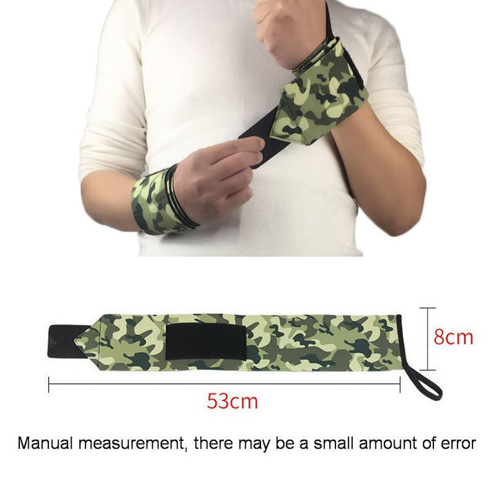 Close-up of the Crossfit sport wristbands