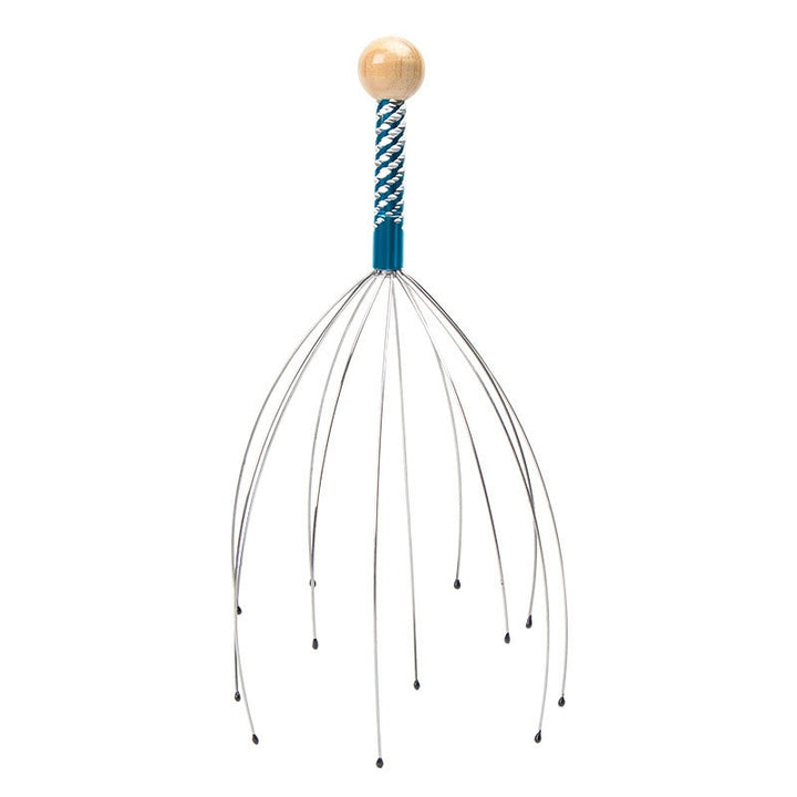 Head, waist, and neck massager in use