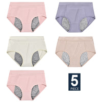 Leakproof Menstrual Period Panties - Various Colors