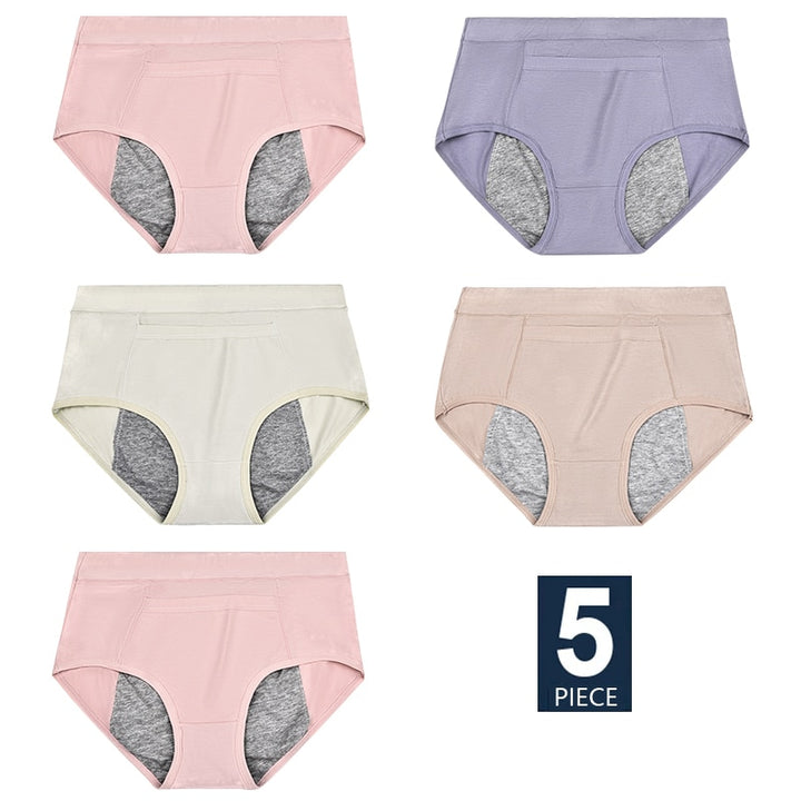 Leakproof Menstrual Period Panties - Various Colors