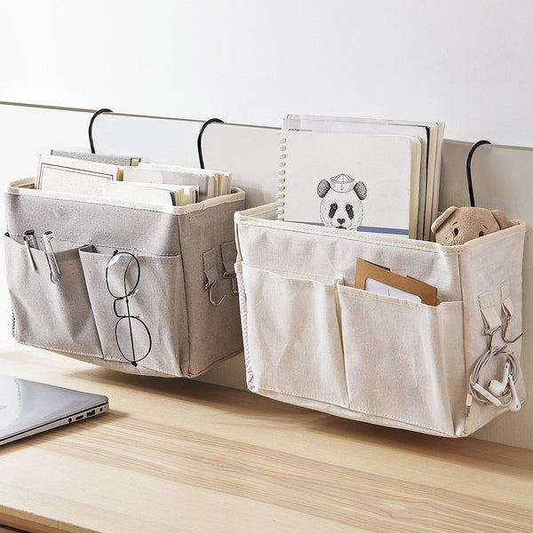 Baby crib hanging storage bag diaper nappy organizer