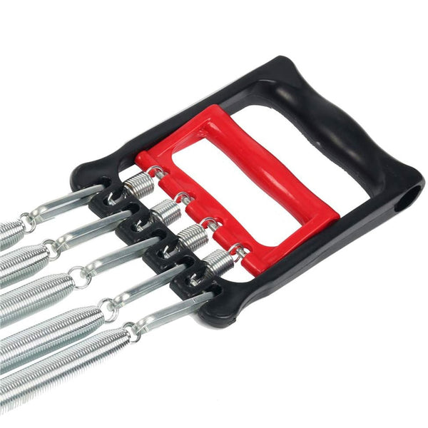 Chest Expander Hand Gripper Black Steel