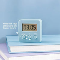 Electronic Timer Lcd Digital For Postgraduate Entrance Examination Kitchen Baking Stopwatch Fitness Reminder Cooking Gadget T6k1