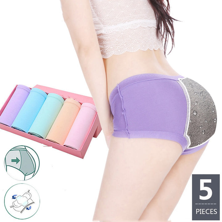 Leakproof Menstrual Period Panties - Various Colors