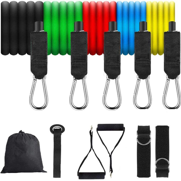 Yoga Crossfit Fitness Strength Tubes Pull Rope