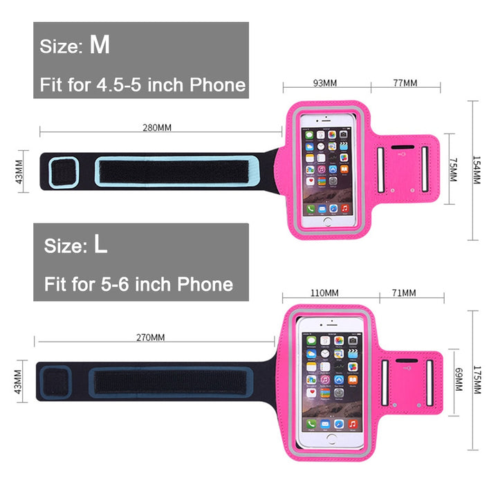 Waterproof Touch Running Phone Bags