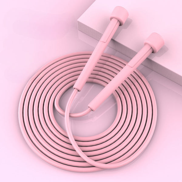 Adult using jump rope