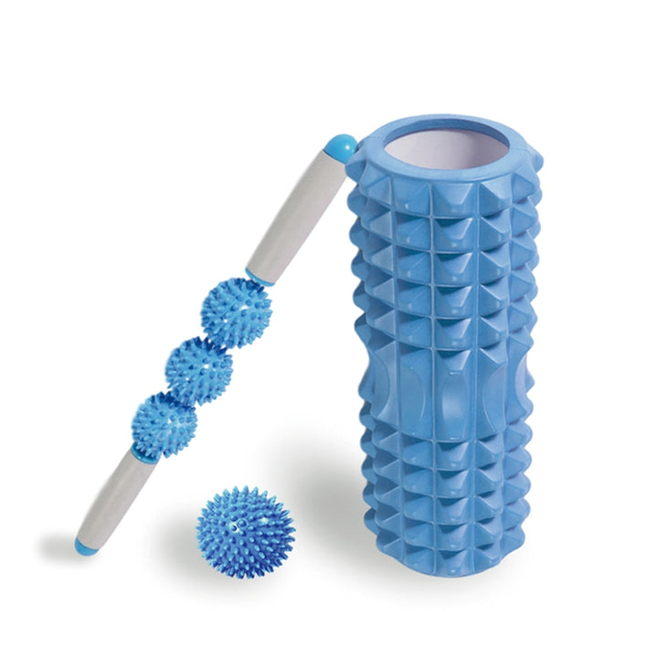 Ball Muscle Relax Roller Stick Arm Leg Neck Back Training Set